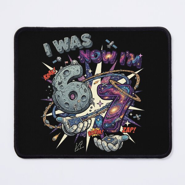 Item preview, I Was 6 Now Im 7 Space Astronaut 7th Birthday Vintage Comic designed and sold by Vermanartist.
