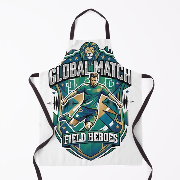 Item preview, Global Match Field Heroes - Soccer Mascot Lion Badge designed and sold by M.Store.