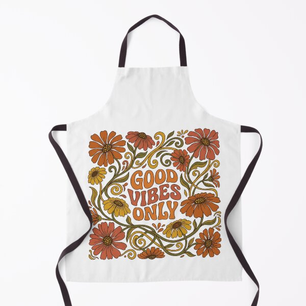 Item preview, Retro Terracotta Good Vibes Only Wildflower Wreath designed and sold by Osmose-Studio ⭐⭐⭐⭐⭐.