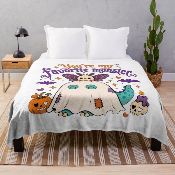 Item preview, You're My Favorite Monster Kawaii Ghost Spooky Lover designed and sold by chattsuede.