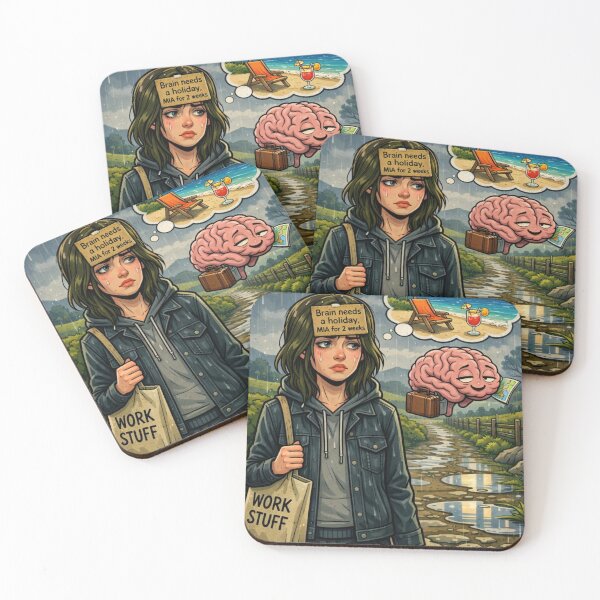 Item preview, when mentally you are checked out designed and sold by Abiunplugged.