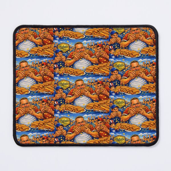 Item preview, Joey Chestnut Nathan's Hot Dog Eating Contest  designed and sold by The Art Queen Of Michigan .