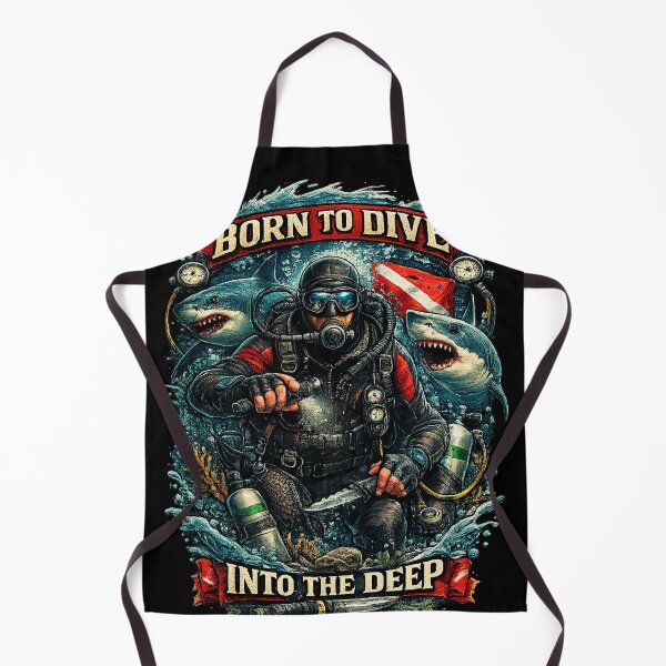 Item preview, Born To Dive designed and sold by Looplk.