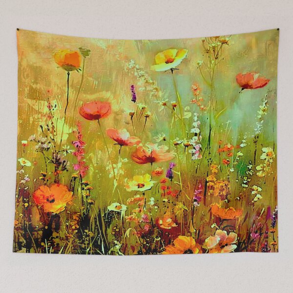 Item preview, Wildflowers in Meadow designed and sold by ViaARTfactory.