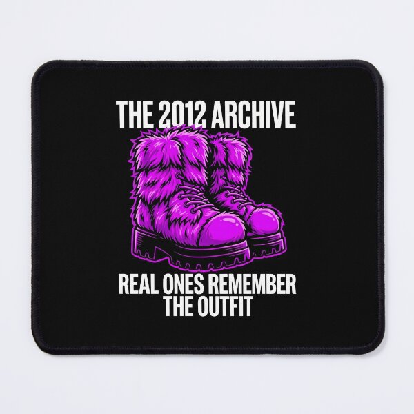 Item preview, Y2K Vibe Purple Fuzzy Boots Archive designed and sold by SplashTastic.
