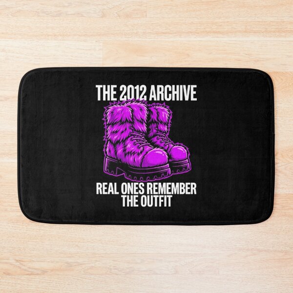 Item preview, Y2K Vibe Purple Fuzzy Boots Archive designed and sold by SplashTastic.
