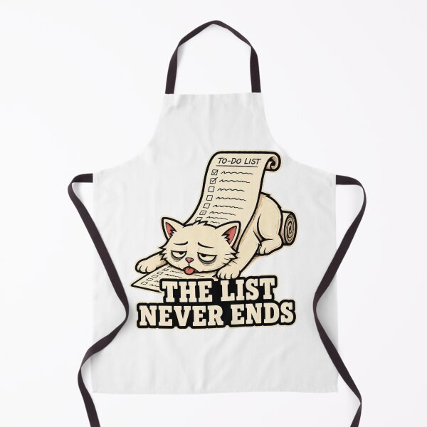 Item preview, Funny Teacher Gift Overwhelmed Cat To Do List Humor designed and sold by Gentlestate.