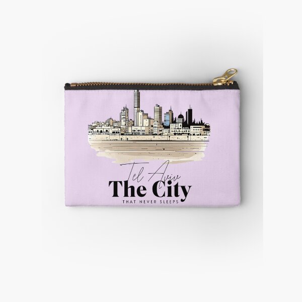 Item preview, Tel Aviv Skyline Art - The City That Never Sleeps designed and sold by HeHeStudio.
