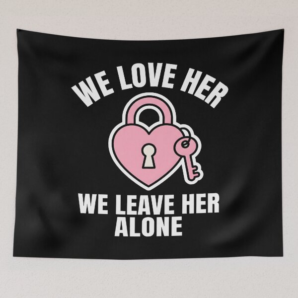 Item preview, Heart Padlock Key Love Alone Design designed and sold by SplashTastic.