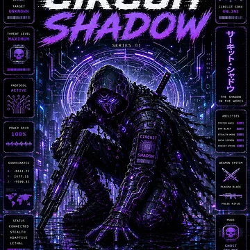 Artwork thumbnail, Circuit Shadow by RiteshCenter