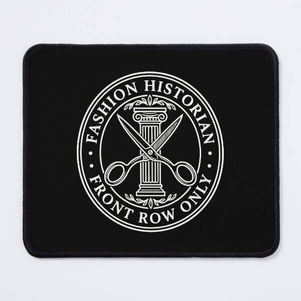 Item preview, Fashion Historian Greek Column Scissors Emblem designed and sold by SplashTastic.