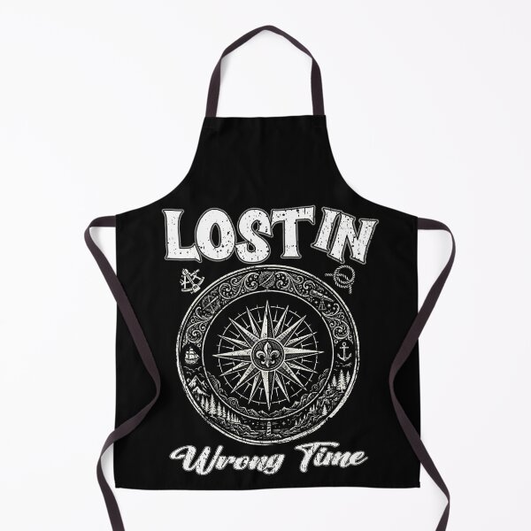 Item preview, Lost In Wrong Time Compass Graphic Vintage Adventure Navigation TimeTravel time traveler sci fi designed and sold by Jt41.