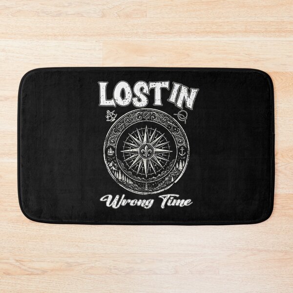 Item preview, Lost In Wrong Time Compass Graphic Vintage Adventure Navigation TimeTravel time traveler sci fi designed and sold by Jt41.