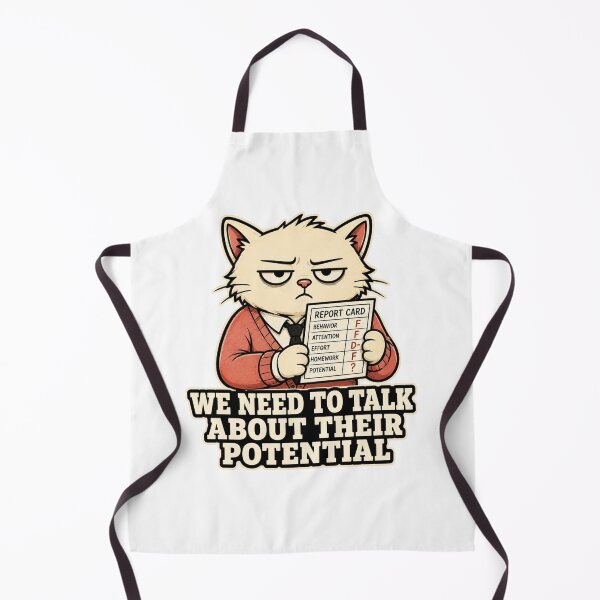 Item preview, Funny Teacher Gift Sarcastic Cat Report Card Humor designed and sold by Gentlestate.