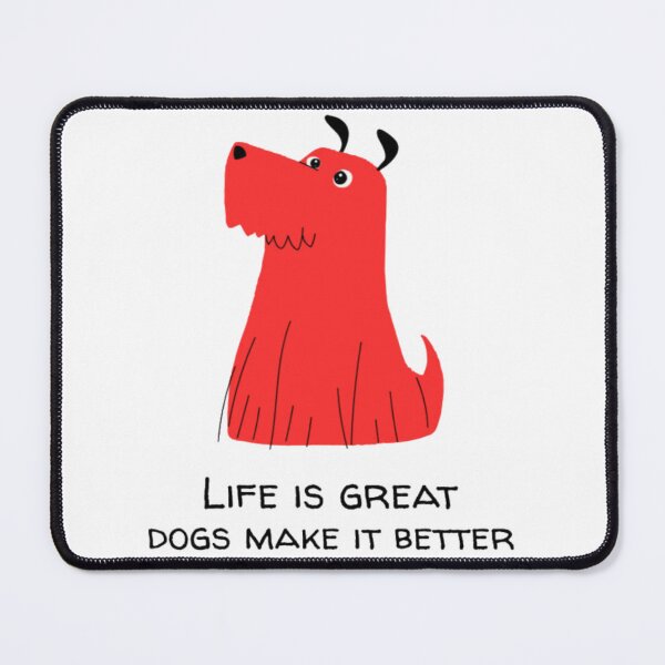 Item preview, Life Is Great Dogs Make It Better Graphic Tee designed and sold by GenZFashion000.