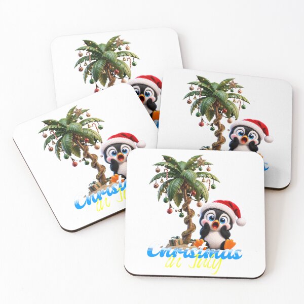 Item preview, Christmas in July Penguin  designed and sold by TheEndDesign.