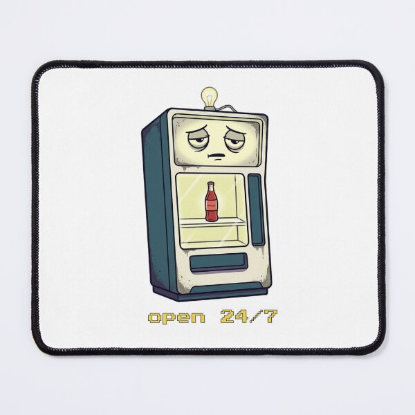 Item preview, Open 24/7 Funny 3AM Vending Machine Regret Insomnia designed and sold by how-is-design.