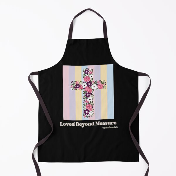 Item preview, Pastel Floral Cross Loved Beyond Measure designed and sold by NSB-Design.