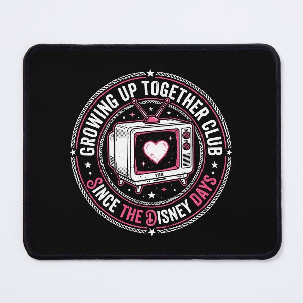 Item preview, Y2K TV Club Heart Sparkles Badge designed and sold by SplashTastic.