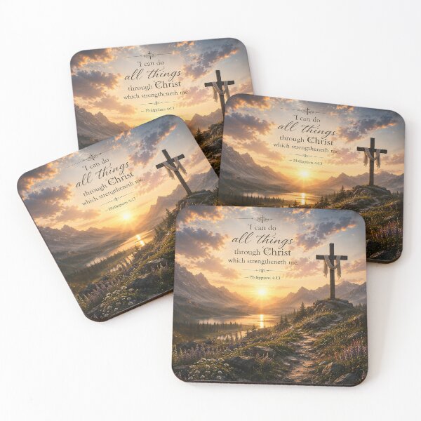 Item preview, Philippians 4:13 I can do all things...   Christian Faith designed and sold by AnimalAirtistry.