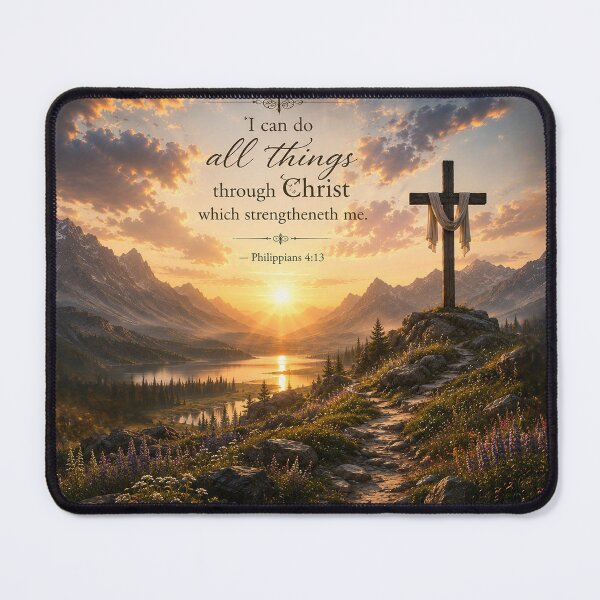 Item preview, Philippians 4:13 I can do all things...   Christian Faith designed and sold by AnimalAirtistry.