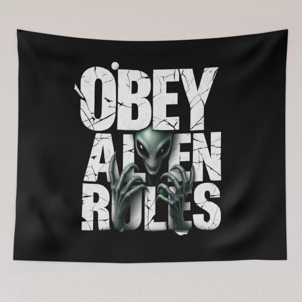 Item preview, RESIDENT ALIEN designed and sold by ALL ART .