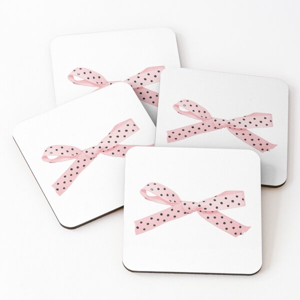 Item preview, pink polka dot bow designed and sold by teethfairy.