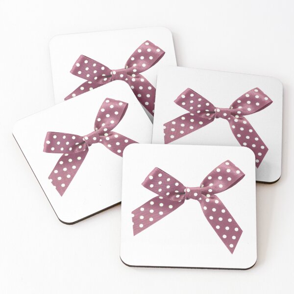 Item preview, purple polka dot bow designed and sold by teethfairy.