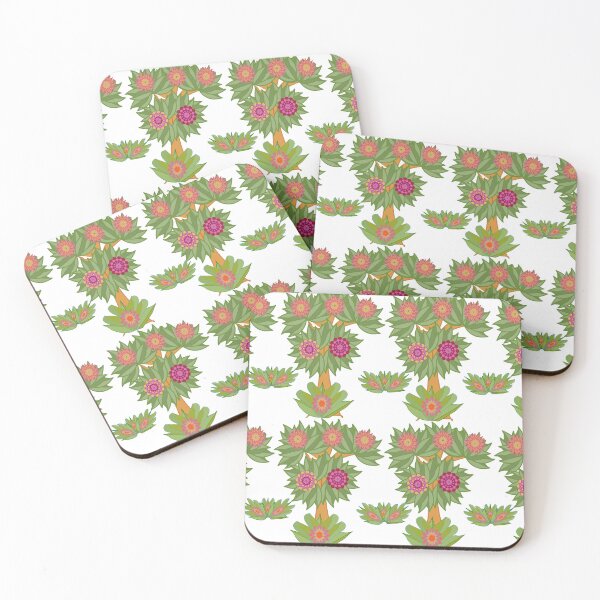 Item preview, Decorative Floral Tree Seamless Pattern Background with Stylized Nature Elements designed and sold by Ei-Ei.