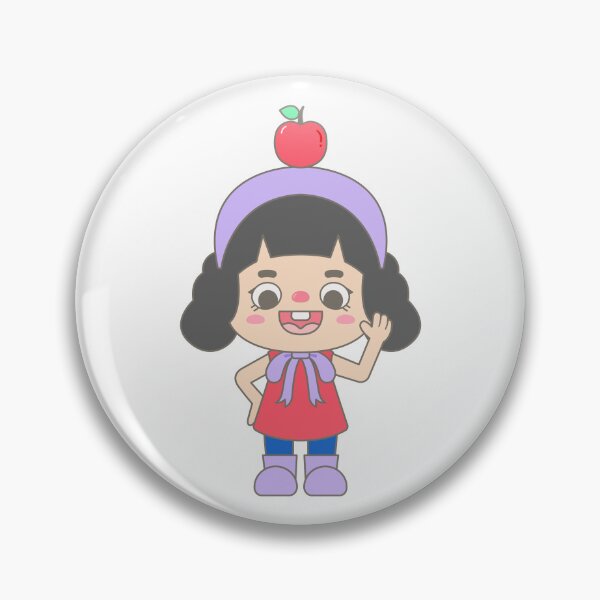 Item preview, Cute Cartoon Girl with Apple on Head for Kids Autumn Outdoor Adventure designed and sold by nuchz.