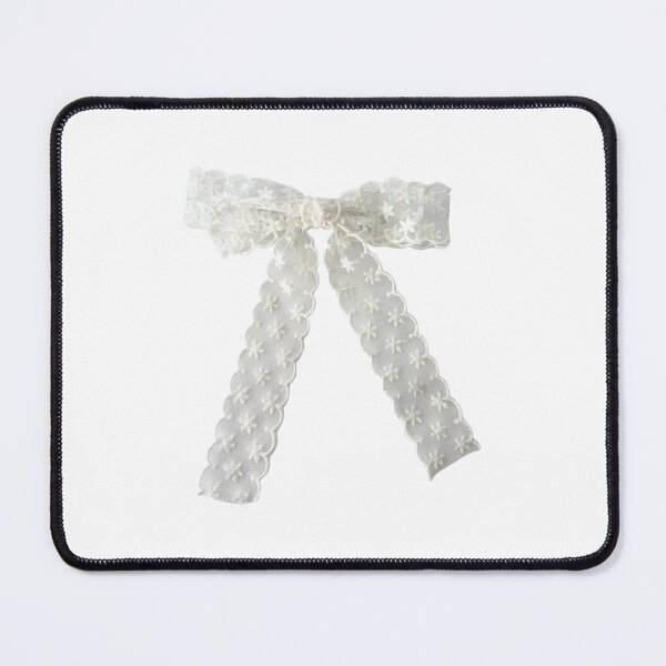 Item preview, white lace bow designed and sold by teethfairy.