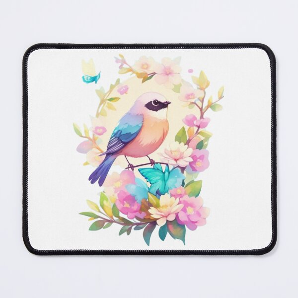 Item preview, "Spring herald on your chest: When a little bird personally invites spring – the ultimate feel-good design for the sunniest time of year" designed and sold by CoolContent Factory.