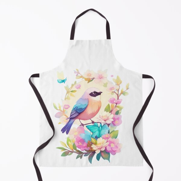 Item preview, "Spring herald on your chest: When a little bird personally invites spring – the ultimate feel-good design for the sunniest time of year" designed and sold by CoolContent Factory.
