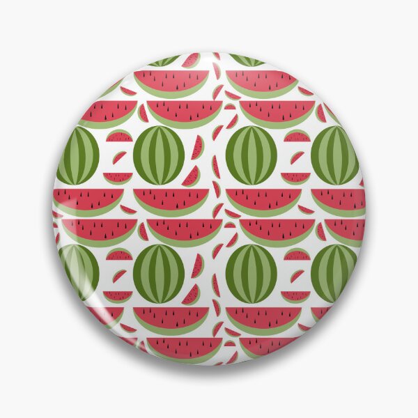 Item preview, Watermelon Seamless Pattern Background with Fresh Summer Fruit Illustration designed and sold by EiArtist.