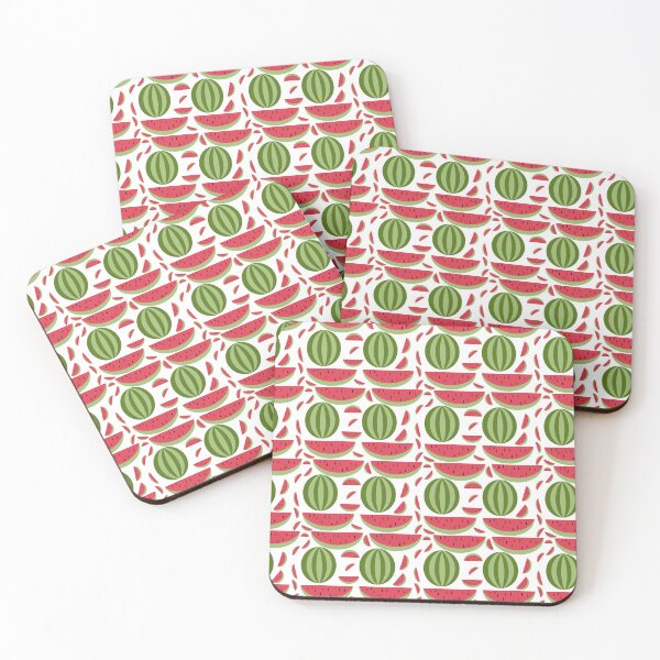 Item preview, Watermelon Seamless Pattern Background with Fresh Summer Fruit Illustration designed and sold by Ei-Ei.