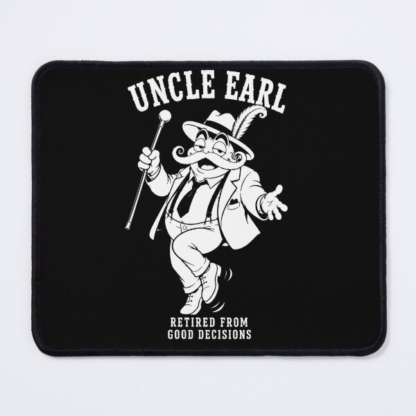 Item preview, Uncle Earl Retired From Good Decisions Vintage Humor designed and sold by JustLaughCo.