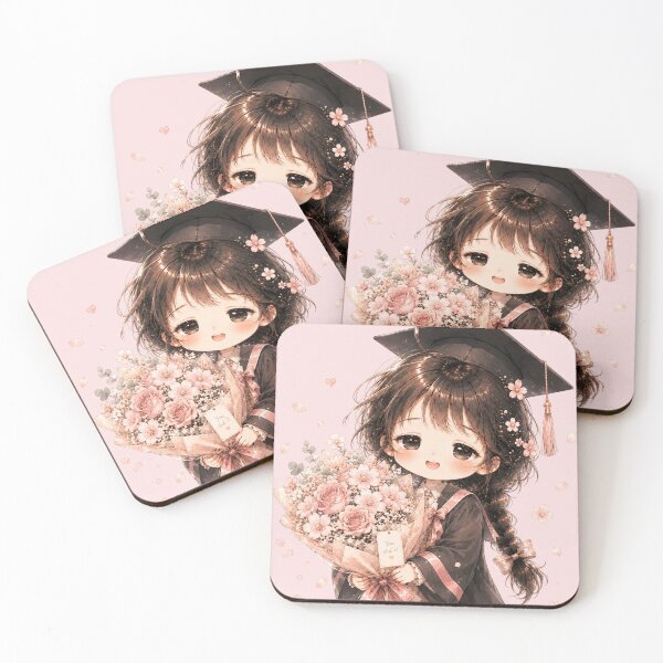 Item preview, Tinia: Tired Graduation Chibi Girl designed and sold by Tingmade Studio.