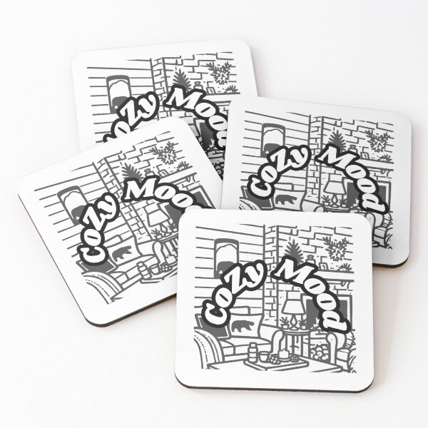 Item preview, Cozy Mood Living Room Sticker | Hygge Home Aesthetic  designed and sold by Heaven dhillon.