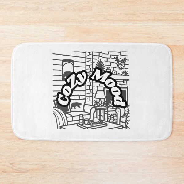 Item preview, Cozy Mood Living Room Sticker | Hygge Home Aesthetic  designed and sold by Heaven dhillon.