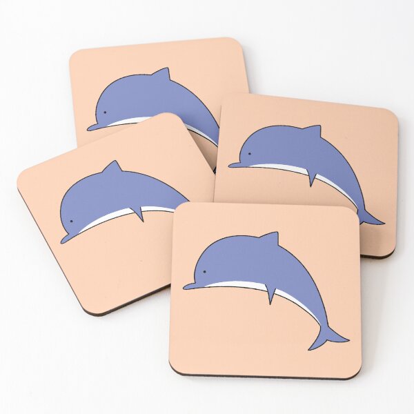 Item preview, Cute Minimalist Dolphin Illustration designed and sold by ubborn.