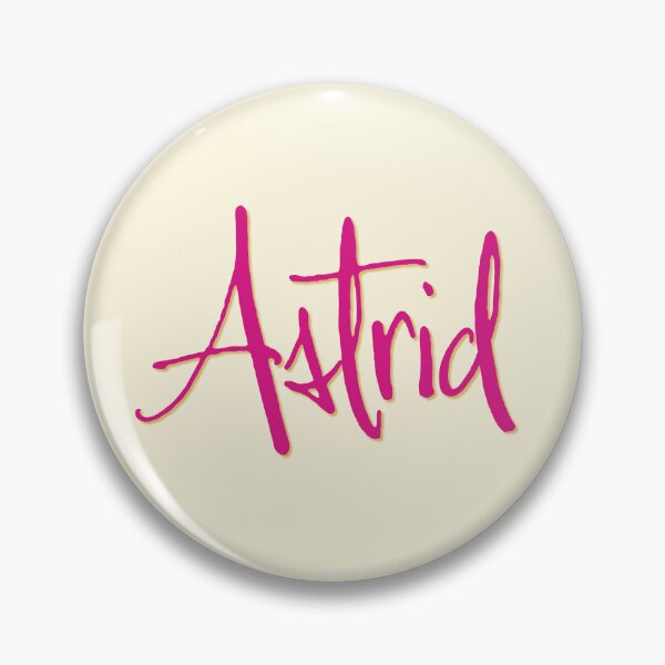 Item preview, ASTRID personalized type design designed and sold by CharlottePlaceArt.