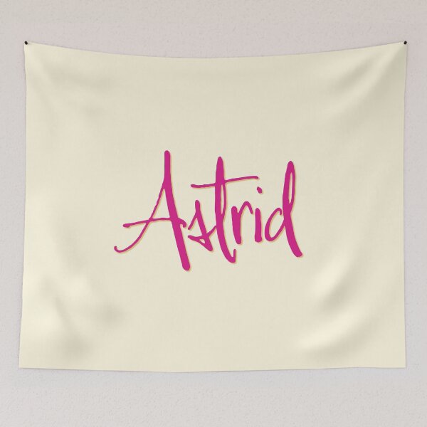 Item preview, ASTRID personalized type design designed and sold by CharlottePlaceArt.