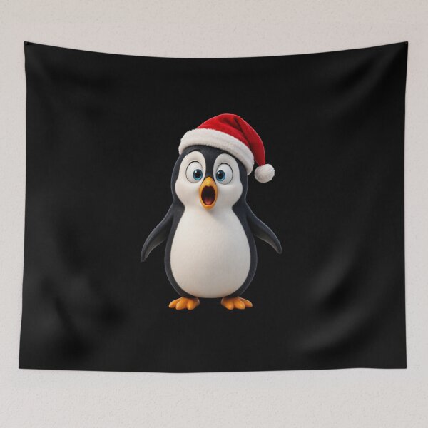 Item preview, Christmas in July Penguin  designed and sold by TheEndDesign.