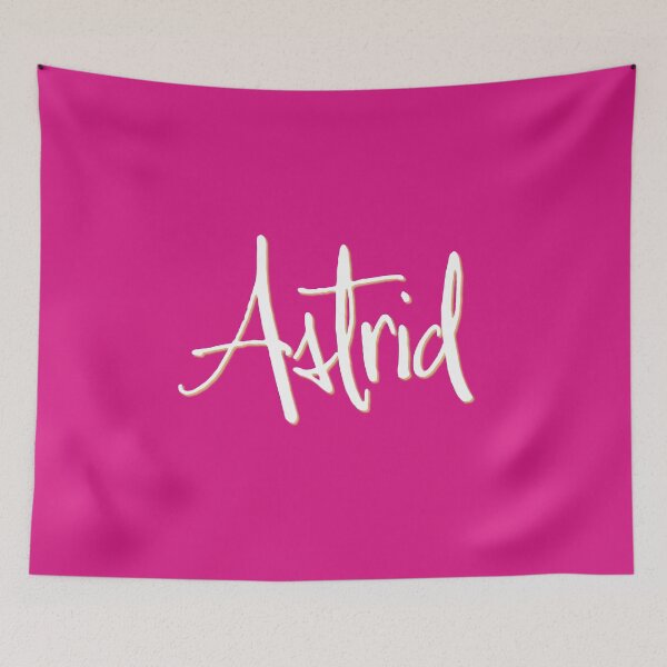 Item preview, ASTRID personalized type design designed and sold by CharlottePlaceArt.