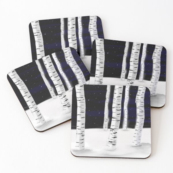 Item preview, Starry Birch designed and sold by Square Root of Squid.