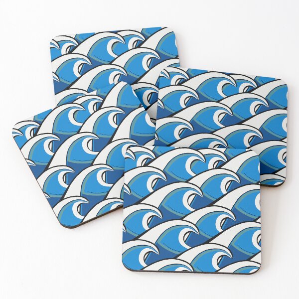 Item preview, Waves designed and sold by fofutaart.