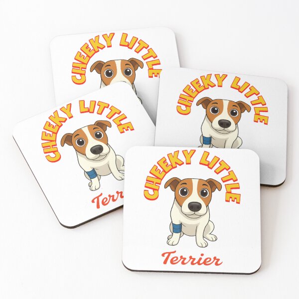 Item preview, Cheeky Little Terrier Cute Jack Russell Dog Cartoon designed and sold by MaurizioDesign.