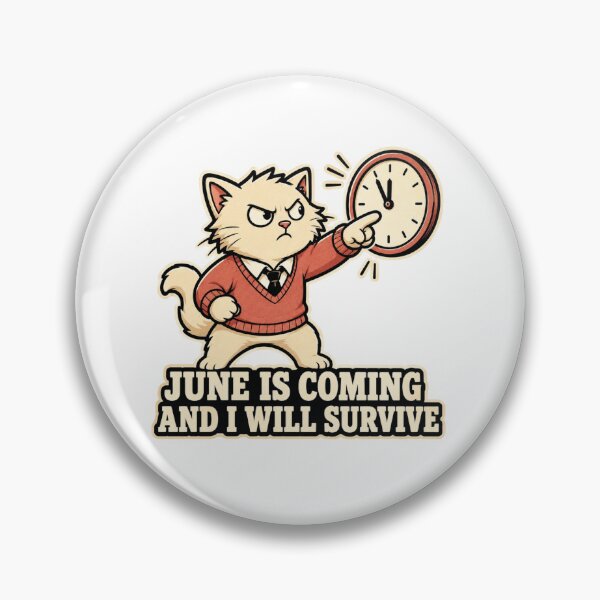 Item preview, Funny Teacher End Of Year Gift Sarcastic Cat Summer designed and sold by Gentlestate.