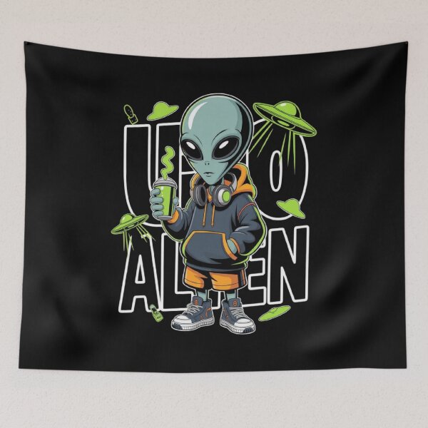 Item preview, RESIDENT ALIEN designed and sold by ALL ART .