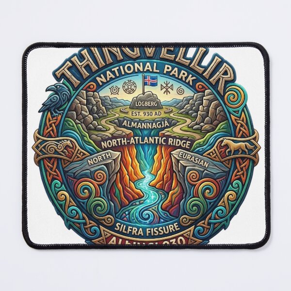 Item preview, Thingvellir National Park designed and sold by likbatonboot.